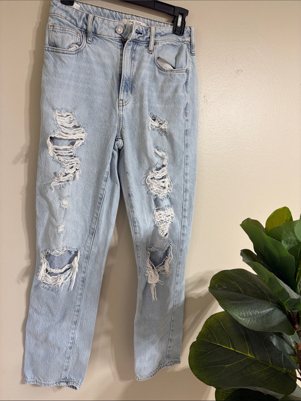 PacSun Light Blue Distressed Boyfriend Jeans
